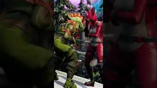 Rex and Tricera Ops #Fortnite