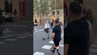 Yellow Card Given to a Man on the Street Went Viral on Social Media! =)