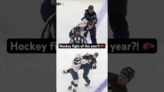 Ryan Reaves and Mathieu Olivier put on a show tonight! 🍿🥊 #nhl #hockey #fight #viral