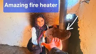 Operador salva a ni&ntilde;a sin hogar del fr&iacute;o y animales salvajes con un calentador