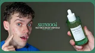 skin1004 madagascar centella tea trica relief ampoule | trial + review