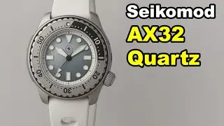 Seikomod Quartz Baby Mini Tuna AX32 PC32 43mm