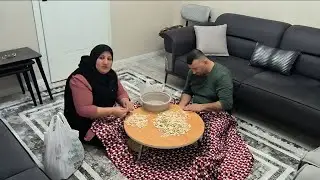 ALIŞVERİŞ PARAMIZI SİZMİ VERİYORSUNUZ😃ELMAS BACIMLA GEZDİK♥️ÇEKİRDEKLERİ TEMİZLEDİK AKŞAM YEMEĞİMİZ🤌