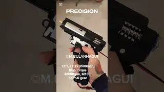 AEG airsoft gearbox version 2 build up