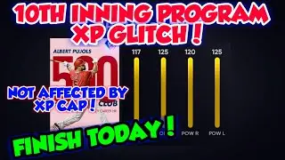 10TH INNING PROGRAM XP GLITCH! FASTEST STUB/XP GLITCH IN MLB THE SHOW 21 DIAMOND DYNASTY RTTS