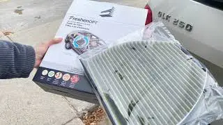 How to replace cabin air filter for Mercedes-Benz W204 models?