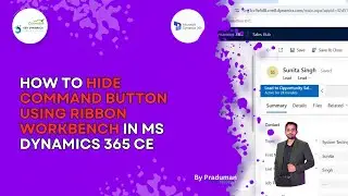 How to hide button from the command bar using XRM tool box Ribbon workbench in dynamics 365 CE