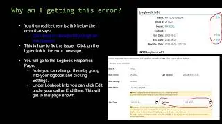 KA1GDQ-Vol 13- Error trying to update QRZ Log-The QSO you entered is outside the date range