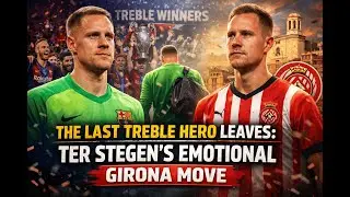 The Last Treble Hero Leaves: Ter Stegen&rsquo;s Emotional Girona Move