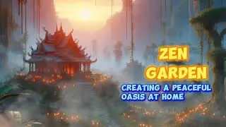 ZEN GARDEN : Creating a Peaceful Oasis at Home #relaxingmusic #relaxing #relaxation