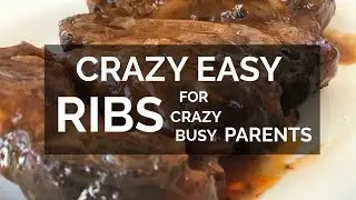 Crazy Easy Ribs for Crazy Busy Parents I FOOD I How to Cook Craft & Cake It