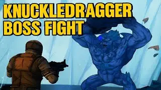KNUCKLEDRAGGER - Бой с боссом | Borderlands 2 | Прохождение, Без комментариев, 4K