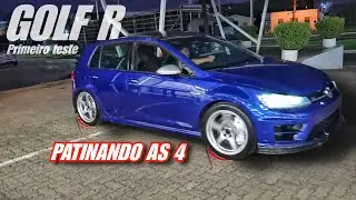 PRIMEIRO TESTE COM GOLF R 🔥 EX DONO A ARMOU UM LAUNCH NO 4X4 !