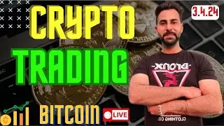 CRYPTO TRADING LIVE 3 APRIL | BITCOIN TRADING DELTA EXCHANGE #livestream #livetrading #btc
