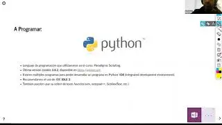 [TEL101] Iniciaci&oacute;n a la Programaci&oacute;n en Python - Clase 3