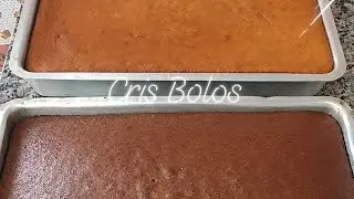 Massas de Bolos de 8 ovos pra mais de 7 kilos