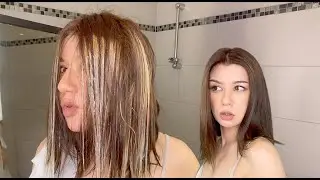 Hair Transformation Gone Wrong: DIY Brown Highlights Disaster!