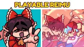 FNF Playable Reimu: Funkin' Incident + Reimu Mix (FNF MOD) (Reimu & Marisa)