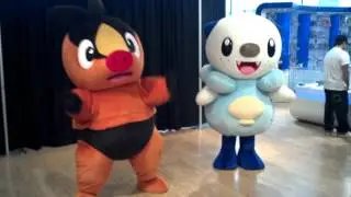 Tepig dances Gangnam Style at Nintendo World!