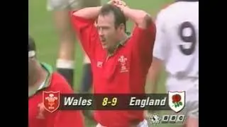 1993 Ieuan Evans try vs England Cardiff Arms Park, 6 February