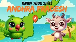 Know Your State: Andhra Pradesh | 10 Fun Facts |Educational Videos for Kids | WonderPaws Kids