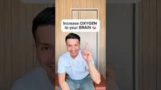 Increase Oxygen To Your Brain 🧠#brain #physicaltherapy