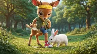 Forest Friend Explorers The Ultimate Deer Family Camping Fun Day
