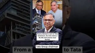 Chairman of Tata Sons, Natarajan Chandraseka #tata #chairman #tatagroup #viralshort #ytshort