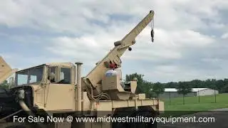 AM General M936 5 Ton 6X6 Recover Wrecker Truck For Sale Midwest Military Equipment