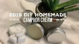 DIY Homemade Camphor Eczema Cream