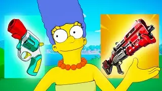 MYTHIC And EXOTIC Challenge In Fortnite Simpsons Season