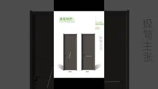 Waterproof Door New Design | 2022 New Design Door | WPC Door for Bathroom | Plastic Door