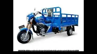 Motorized Type 150CC Cargo Tricycle , Open Body Three Wheel Cargo Motorcycle