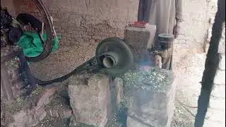 How To Start Grass Cutting Machine|| 5 HP Petrol Engine Startup 