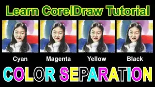 Learn CorelDraw  Tutorial   Color Separation