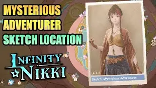 New Free Outfit &mdash; Mysterious Adventurer Sketch Location &mdash; INFINITY NIKKI 2.0 (ITZALAND)