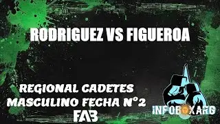 MAXIMO RODRIGUEZ VS DYLAN FIGUEROA, CATEGORIA 60KG, REGIONAL CADETES MASCULINO FAB, FECHA N&deg;2.
