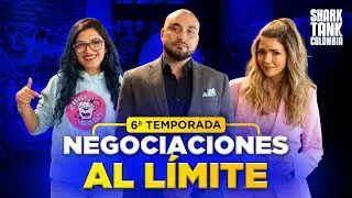 Sharks vs. Emprendedores: las negociaciones m&aacute;s duras 🦈🔥 | Temporada 6 | Shark Tank Colombia