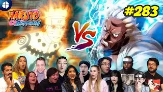 Naruto vs Raikage 🔥 Speed Duel | Shippuden 283 Reaction MASHUP ナルト 疾風伝 海外の反応