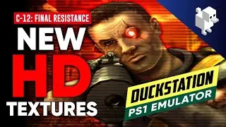 C-12: Final Resistance | New HD Textures | DuckStation PsOne Emulator | PC Gameplay