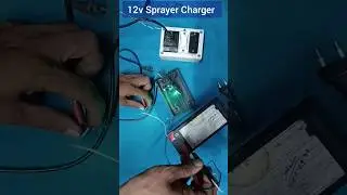 Sprayer Charger | 12v Autocut Battery Charger || #trishnaelectronics  #repairing #sprayerpump