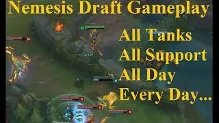 Nemesis Featured Game Mode Full Game Spotlight - AP Mid Janna Gameplay