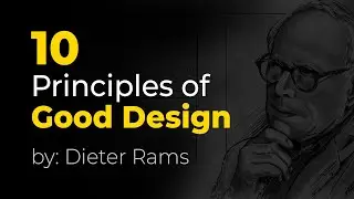 10 principles of good design by Dieter Rams