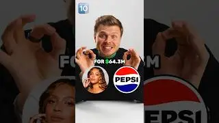 Top 10 Most Expensive Celebrity Endorsements 🤯 #shorts