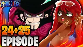 MEETING MIHAWK! | One Piece Episode 24-25 Reaction