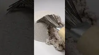 White kinetic sand. Shorts