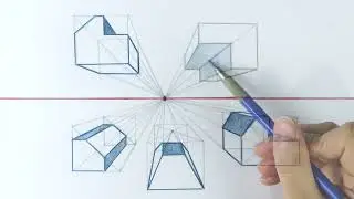 FREE Drawing Basics Course (8/17) - Sketching Simple Forms in Perspective