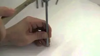 Chasing & Repousse -How to hold the tool.