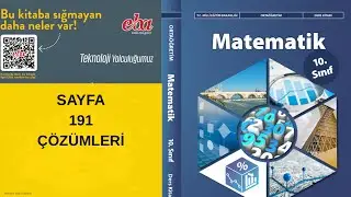 10. Sınıf MEB Matematik Kitabımız Sayfa 191 Çözümleri