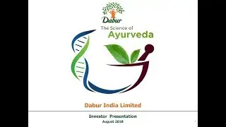Dabur India Ltd investor presentation Aug18